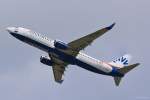 TC-SNT / SunExpress / B737-8HC(W) in MUC im Steigflug nach Antalya (AYT) 13.06.2014