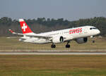 Swiss, Airbus A 220-300, HB-JCG, BER, 20.03.2024