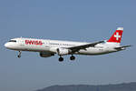 SWISS International Air Lines, HB-IOF, Airbus A321-111, msn: 541,  Winterthur , 30.April 2024, ZRH Zürich, Switzerland.