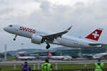 SWISS International Air Lines, HB-JDE, Airbus A320-271N, msn: 11084,  Mürren , 14.September 2024, ZRH Zürich, Switzerland.