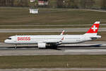 SWISS International Air Lines, HB-JPC, Airbus A320-271NX, msn: 11298,  Brissago , 08.März 2025, ZRH Zürich, Switzerland.