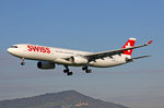 SWISS International Air Lines, HB-JHD, Airbus A330-343,  St.Gallen , 28.April 2016, ZRH Zürich, Switzerland.