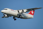 Swiss Avro RJ100 HB-IXS, cn(MSN): E3280, 
Zürich-Kloten Airport, 16.08.2016.