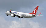 TC-JVV / Turkish Airlines / 737-800 / 02.07.2021 / EDDS / STR 
