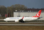 Turkish Airlines, Boeing B 737-8F2, TC-JVS, BER, 08.03.2024