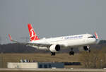 Turkish Airlines, Airbus A 321-271NX, TC-LSY, BER, 08.03.2024