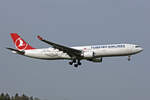 Turkish Airlines, TC-JOL, Airbus A330-303, msn: 1644, 30.April 2024, ZRH Zürich, Switzerland.