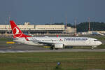 Turkish Airlines, TC-JYB, Boeing B737-9F2ER, msn: 40974/3693,  Denizli , 10.Juli 2024, MXP Milano Malpensa, Italy.

