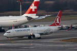 Turkish Airlines, TC-JYE, Boeing 737-9F2ER, msn: 40979/4044,  Tuzgölü , 26.Dezember 2024, ZRH Zürich, Switzerland.