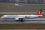 THY Turkish Airlines, TC-LTO, Airbus A321-271NX, msn: 10947, 22.Januar 2025, ZRH Zürich, Switzerland.