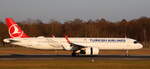 Turkish Airlines, TC-LPL,MSN 12075,Airbus A321-271NX, 07.03.2025,HAM-EDDH, Hamburg 