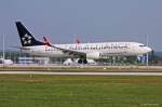 TC-JFH  Igdir  / Turkish Airlines / B737-8F2(W) bei der Landung in MUC aus Istanbul (IST) 06.08.2009