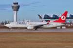 TC-JGR  Usak  / Turkish Airlines / B737-8F2(W) beim Start in MUC nach Istanbul (IST) 08.01.2014