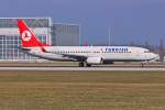 TC-JHF  Ayvalik  / Turkish Airlines / B737-8F2(W) in MUC beim Start nach Istanbul (IST) 26.03.2014