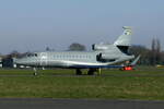 Flying Service OO-VMV Dassault Falcon 900LX Antwerp Airport. 18-02-2025