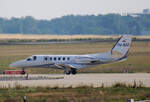 Private Cessna 550 Citation Bravo, YU-BZZ, BER, 11.07.2021