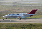 Private Cessna 525A Citation CJ2, HB-VPE, BER, 31.10.2021