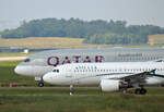 Qatar Airways, Boeing B 787-9 Dreamliner, A7-BHK, Amelia Airbus A 320-214, F-HDRF, BER, 23.06.2024