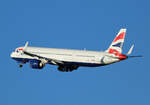 British Airways, Airbus A 321-251NX, G-NEOP, BER, 01.12.2024