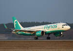 Flynas, Airbus A 320-251;. HZ-NS53, BER, 09.02.2025