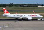 SWISS International Air Lines, Airbus A220-300 (CS300)HB-JCK @Berlin-Tegel (TXL) / 11.Aug.2019