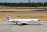 Cimber Air Canadair Regional Jet CRJ200LR OY-MAV auf dem Weg zur Startbahn, 22.06.08 Flughafen Berlin-Tegel.