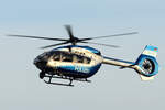 Polizei Airbus Helicopters H145 D-HNWU bei der Landung in Dortmund 9.2.2025