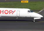HOP! (Air France - Regional), F-GRGD, Embraer, ERJ-145 EU (Bug/Nose), 02.04.2014, DUS-EDDL, Dsseldorf, Germany 