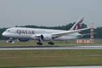 Qatar Airways Boeing B787-8 Dreamliner A7-BCJ, cn(MSN): 38328,
Frankfurt Rhein-Main International, 25.05.2016.