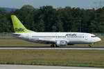 Air Baltic Boeing B737-31S YL-BBS, cn(MSN): 29267,
Frankfurt Rhein-Main International, 27.05.2017.