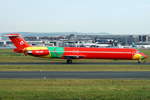 Danish Air Transport(DAT), McDonnell Douglas MD-83, OY-RUE, cn(MSN): 49936,
Frankfurt Rhein-Main International, 22.05.2018.