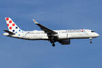 Croatia Airlines Airbus A220-371 9A-CAI bei der Landung in Frankfurt 19.2.2025