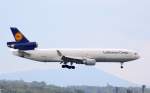 Lufthansa Cargo Mc DOnnel Douglas MD11F D-ALCN Flughafen Frankfurt am Main 29.08.2010