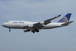 United Airlines Boeing B747-422 N177UA, cn(MSN): 24384,
Frankfurt Rhein-Main International, 22.05.2016.