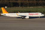 Pegasus Airlines, TC-RDK, Airbus A321-251NX, S/N: 11281. Köln-Bonn (EDDK) am 03.11.2024.