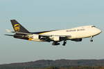 United Parcel Service (UPS), N570UP, Boeing 747-44AF(SCD), S/N: 35667. Köln-Bonn (EDDK) am 03.11.2024.