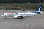 AnadoluJet (SmartLynx Malta), 9H-GEM, Boeing 737-8 MAX, S/N: 42830. Köln-Bonn (EDDK) am 10.11.2024.