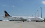 Lufthansa Cityline Embraer ERJ 195 D-AECF Flughafen Mnchen 07.07.2010