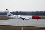 Norwegian AIr Shuttle Boeing 737-8JP LN-DYG Flughafen Mnchen 11.02.2011