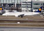 Lufthansa Regional Cityline Embraer ERJ 195LR D-AEBA011 Flughafen Mnchen26.02.2