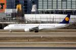 Lufthansa Regional Cityline Embraer ERJ 195LR D-AEBA Flughafen Mnchen 15.03.2011