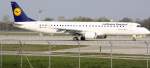 Lufthansa Regional Cityline Embraer ERJ 195LR D-AEBC Oberstdorf Flughafen Mnchen 08.04.2011