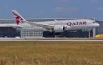 A7-BCA / Qatar Airways / B787-8 in MUC bei der Landung aus Doha (DOH) 17.07.2013