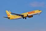 D-AHFP / TUIfly / B737-8K5(W) in MUC im Steigflug nach Las Palmas (LPA) 27.12.2013