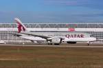 A7-BCA / Qatar Airways / B787-8 beim Start in MUC nach Doha (DOH) 28.12.2013