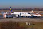 D-AEBG  Marktl  / LH Cityline / ERJ 195LR in MUC beim Deiceing vor dem Start nach Kopenhagen (CPH) 30.12.2013