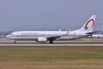 CN-ROS / Royal Air Maroc / B737-8B6(W) beim Start in MUC nach Marrakesch (RAK) 31.03.2014