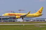 D-AHFI / TUIfly / B737-8K5(W) vor der Landung in MUC aus Las Palmas (LPA) 11.06.2014