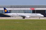 D-AEBQ / LH CityLine / ERJ 195LR beim Start in MUC nach Toulouse (TLS) 12.06.2014