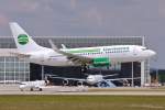 D-AGEQ / Germania / B737-75B(W) vor der Landung in MUC aus Sulaymaniyah (ISU) 18.06.2014